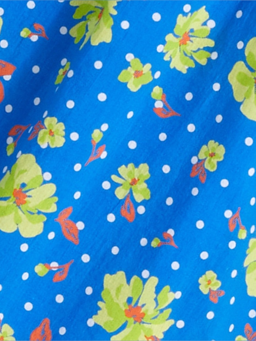 NWT Draper James Jennifer Tie Front Short Sleeve Dress Blue Aster Floral Sz S - Picture 4 of 14